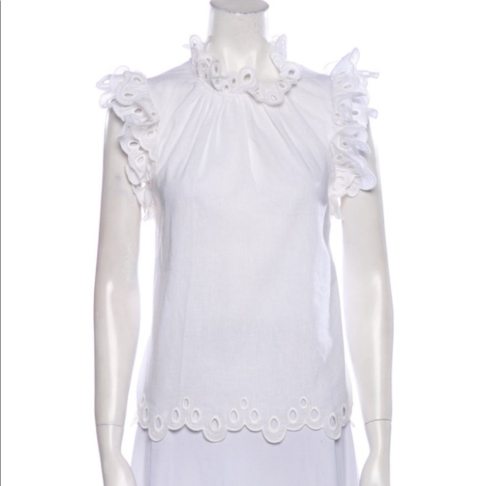 Sea New York Mock Neck Top Size S